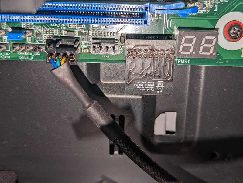 18-Pin Right Angle Fabricated Mounted